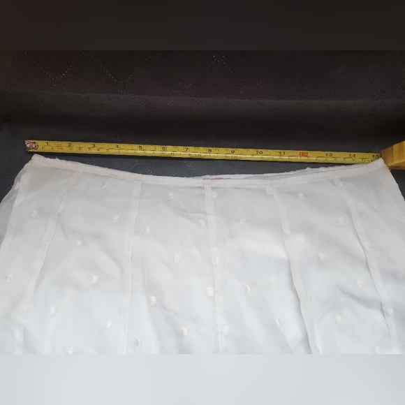 Anthropologie Not So Serious Lydia Petticoat Midi Skirt Size M SEE DESCRIPTION! - Picture 10 of 13